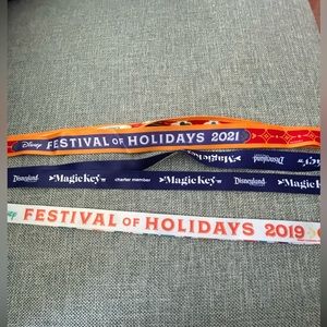 3 Disney lanyards